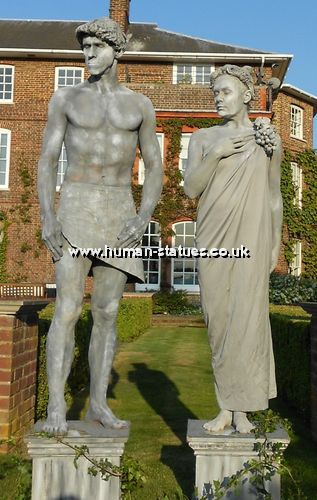 Greek or Roman Human Living Statues