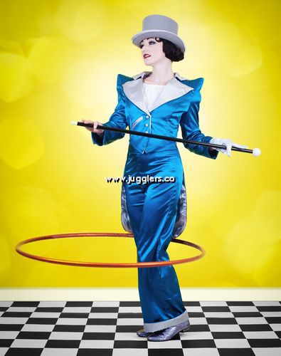 Historically Themed Hula Hoop Acts