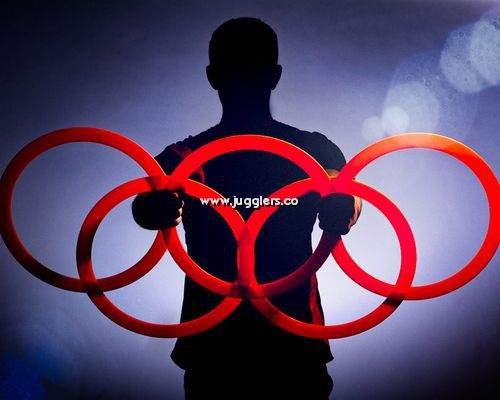 Olympic Themed Jugglers Olympic Themed Jugglers