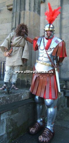 Historically Themed Stilt Walkers